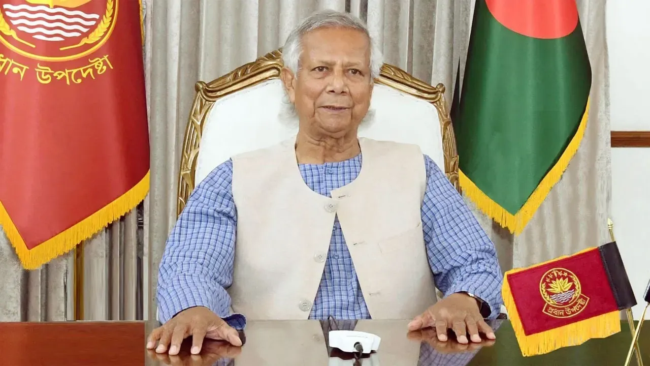 অন্তর্বর্তী সরকার প্রধান ড. মুহাম্মদ ইউনূস