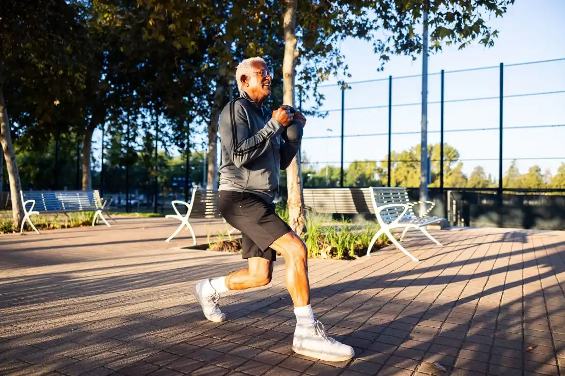Keeping physically fit as you age is key to better brain health. Always check with your doctor before beginning a new exercise program.