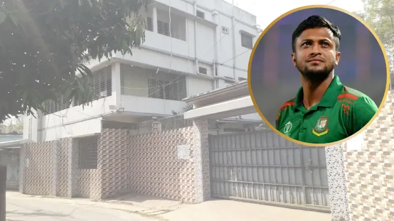 সাকিব ফিরছেন দেশে? বাড়িতে চলছে সংস্কারকাজ