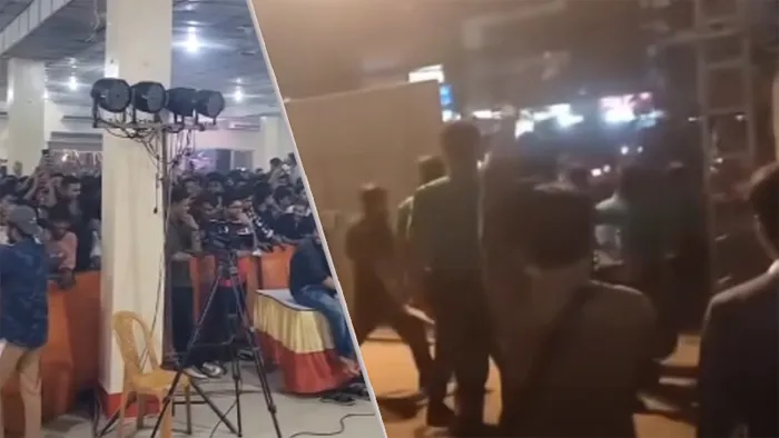 স্লোগান বিতর্কে চট্টগ্রাম কনসার্টে সংঘর্ষ ও গুলিবর্ষণ