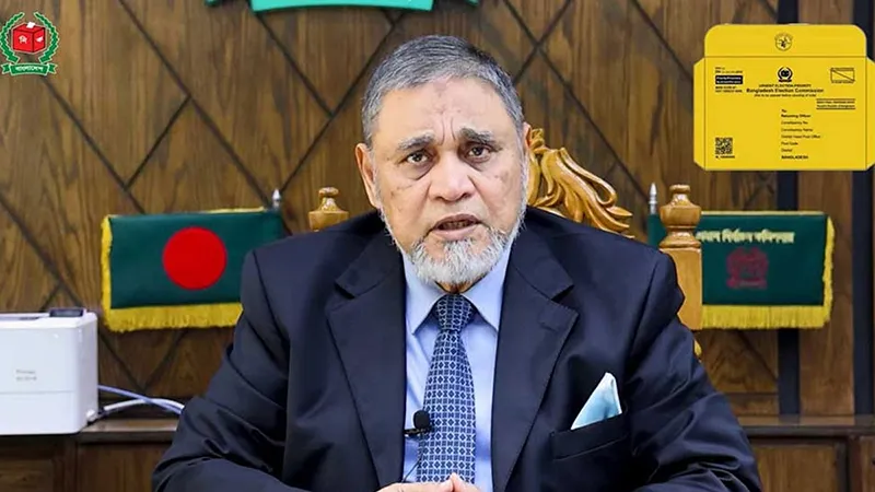 সিইসি বললেন, এনসিপিকে শাপলা প্রতীক দেওয়া যাবে না
