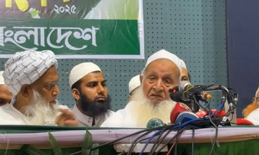 হেফাজত আমিরের আহ্বান: জামায়াত বাদে সব ইসলামী দল এক হোন