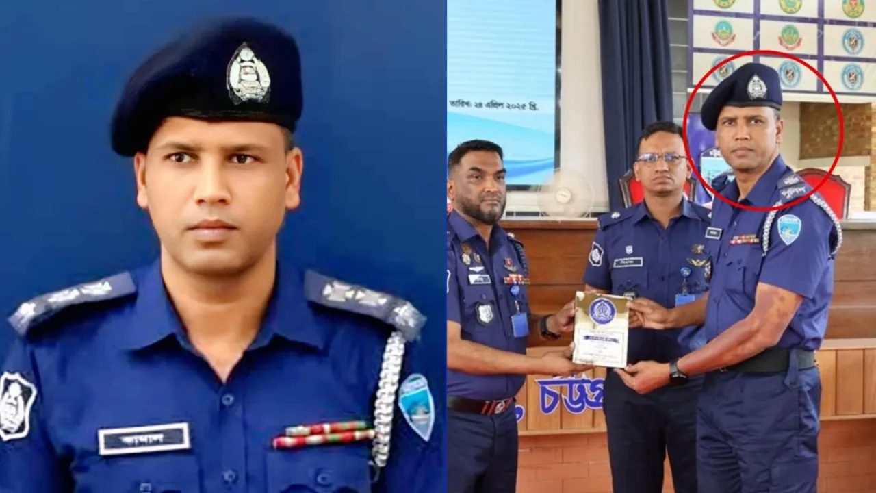 মাদক উদ্ধারে শ্রেষ্ঠ পুলিশ কর্মকর্তা নিজেই মাদক পাচারে সম্পৃক্ত