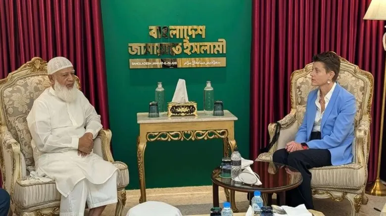 জামায়াত আমিরের সঙ্গে ঢাকাস্থ আবাসিক সমন্বয়কারীর সাক্ষাৎ