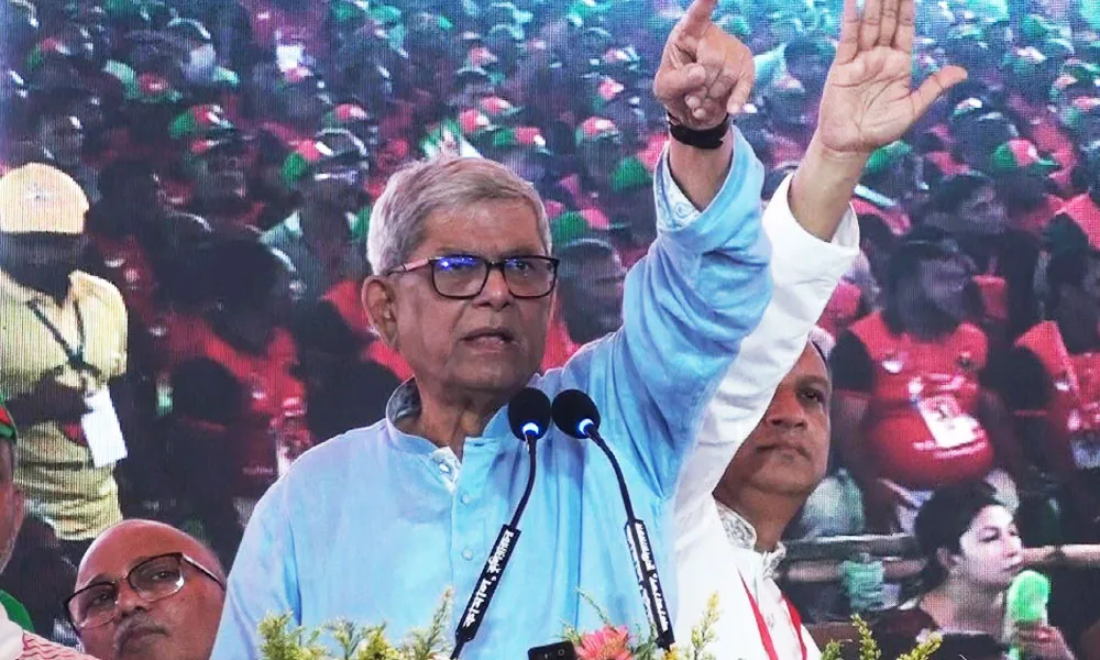 বিএনপির বিরুদ্ধে ষড়যন্ত্র ও অপপ্রচার চলছে : মির্জা ফখরুল