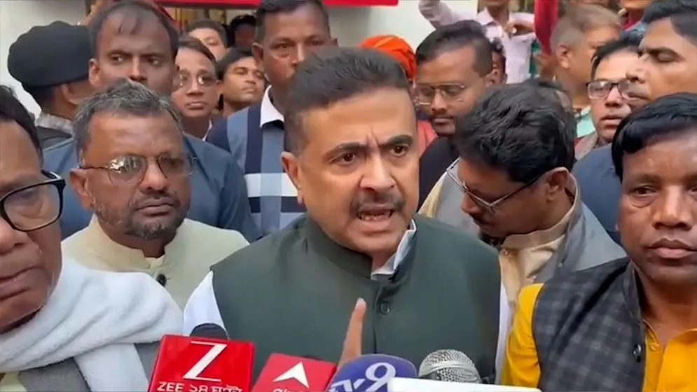 মসজিদ বানাতে আপত্তি নেই, কিন্তু নামেই সমস্যা: শুভেন্দু অধিকারী
