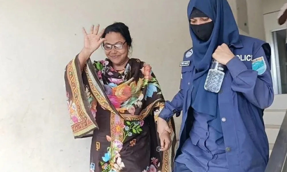 নড়িয়ায় যুব মহিলা লীগ নেত্রী গ্রেপ্তার হয়েছেন