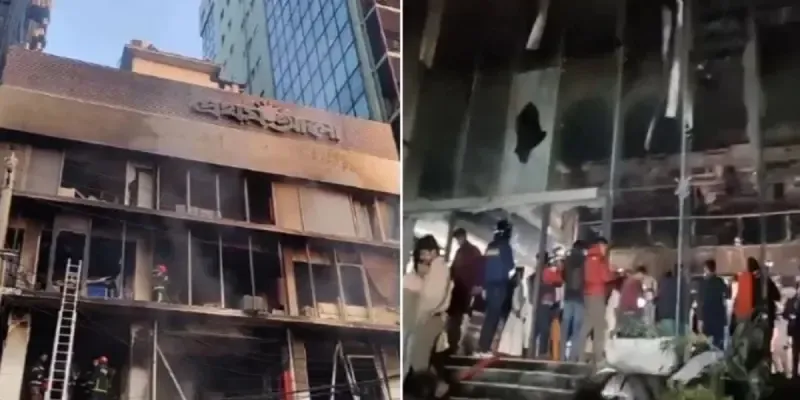 প্রথম আলো ও দ্য ডেইলি স্টারে হামলা: গ্রেপ্তার ৯
