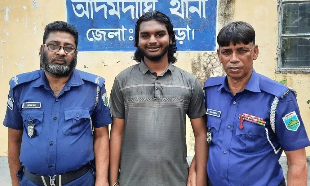 বগুড়ায় ছাত্রলীগ নেতা আলিফ গ্রেপ্তার