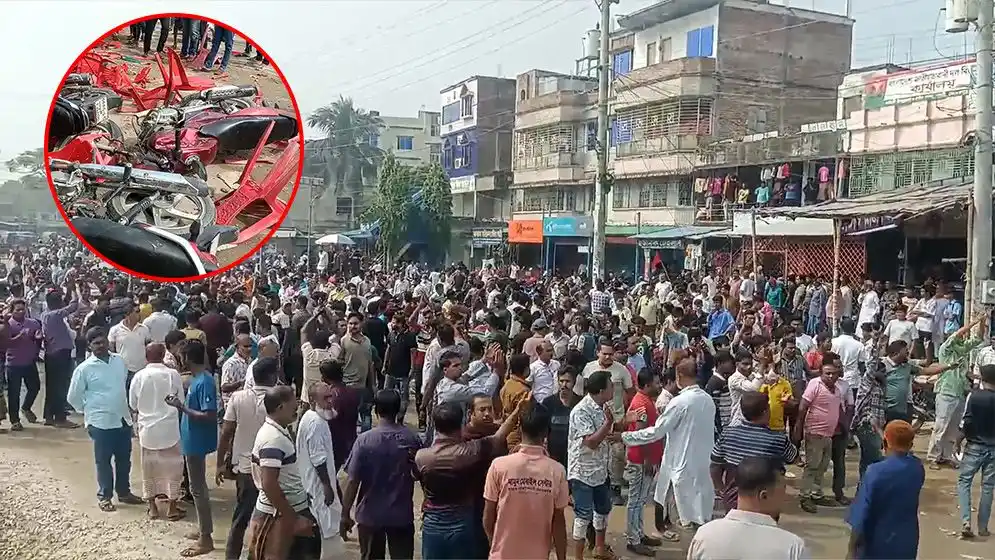 মেহেরপুরে মনোনয়ন ঘিরে দু’পক্ষের সংঘর্ষ, বিএনপি কার্যালয়ে ভাঙচুর