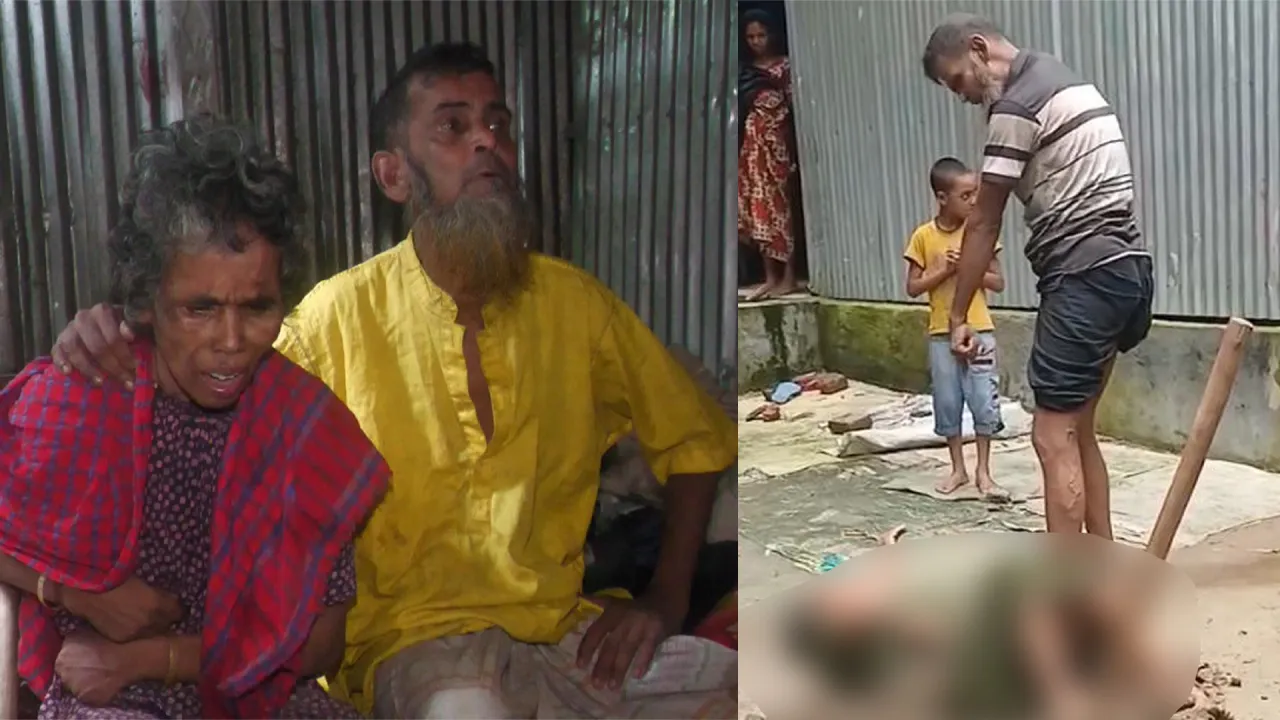 ভাইরাল হতে মাটিতে পুঁতে ফেলার ভিডিও বানানো