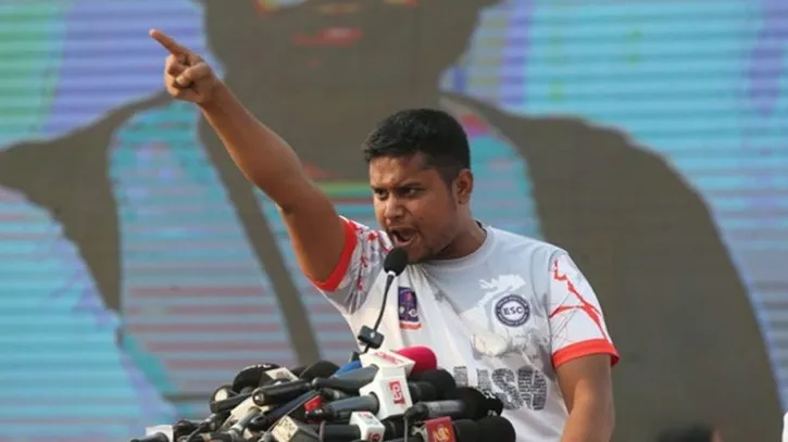 দিল্লির ‘মসনদ’ জ্বালানোর হুঁশিয়ারি এনসিপি নেতা হাসনাতের