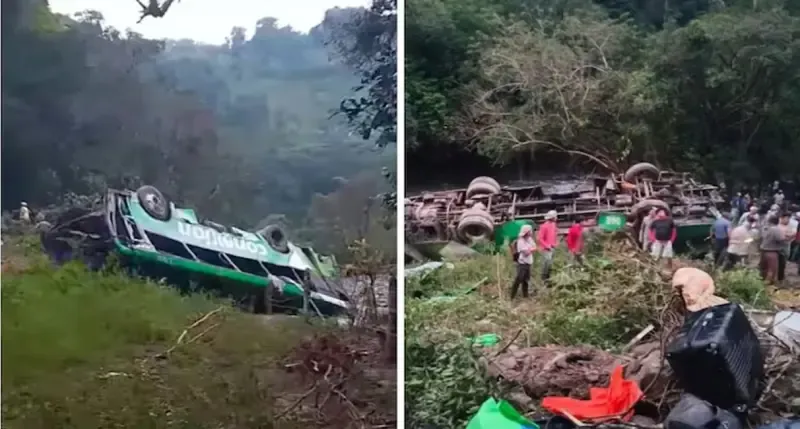 মেক্সিকোর পূর্বাঞ্চলে বাস দুর্ঘটনায় কমপক্ষে ১০ জন নিহত হয়েছে