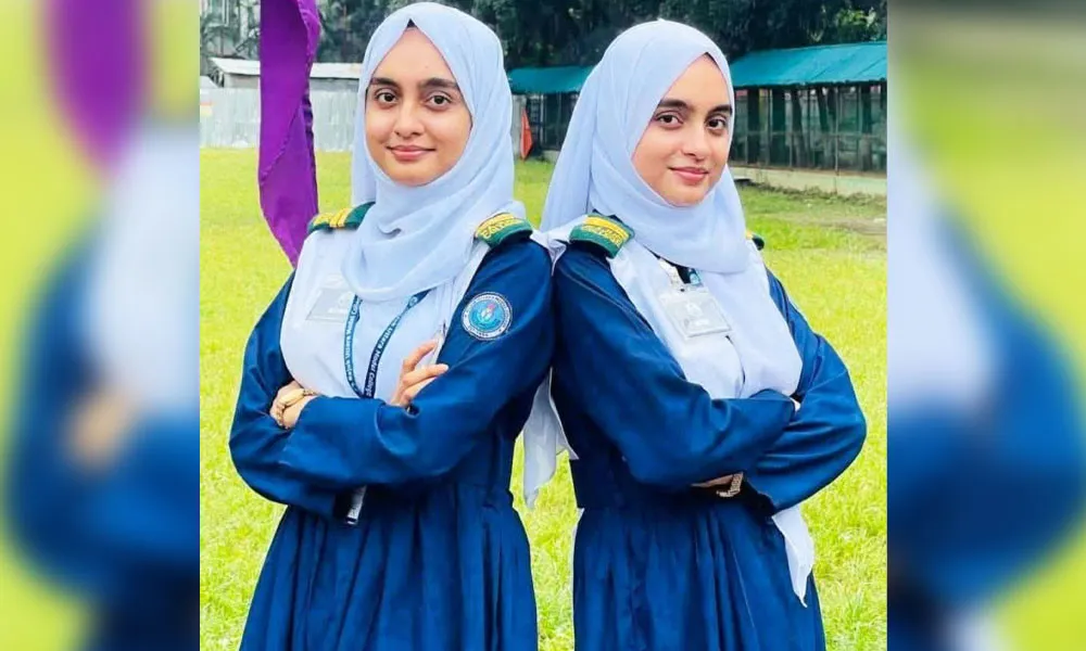 এইচএসসিতে জিপিএ ৫ অর্জন করল যমজ দুই বোন