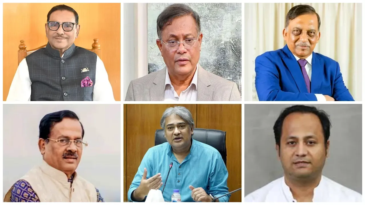 ওবায়দুল কাদেরের ছোট ভাইসহ আ. লীগের দলের ৯ নেতা গ্রেফতার