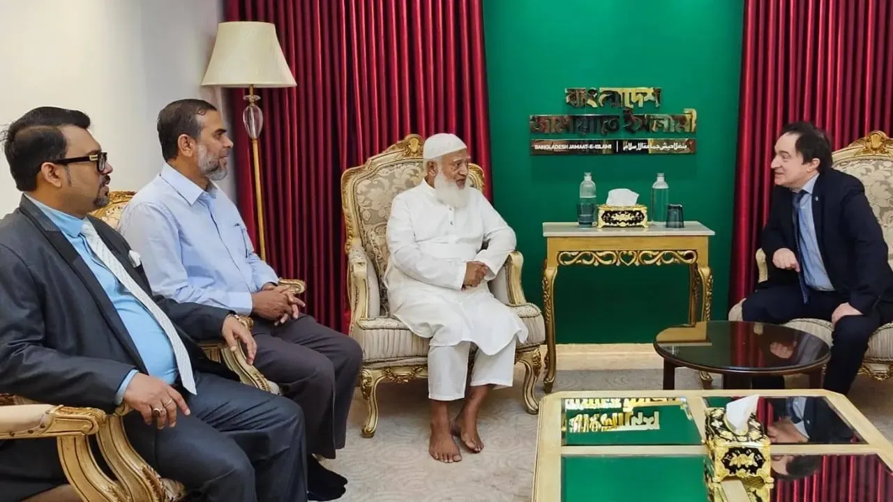 জামায়াত আমীরের সঙ্গে আর্জেন্টিনা রাষ্ট্রদূতের সৌজন্য সাক্ষাৎ