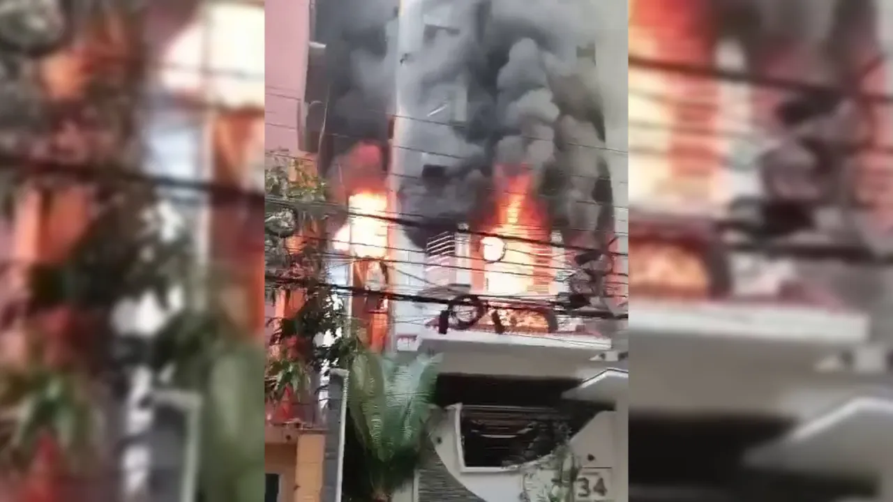 উত্তরার ১১ নম্বর সেক্টরে ভবনে আগুন, নিহত ৩