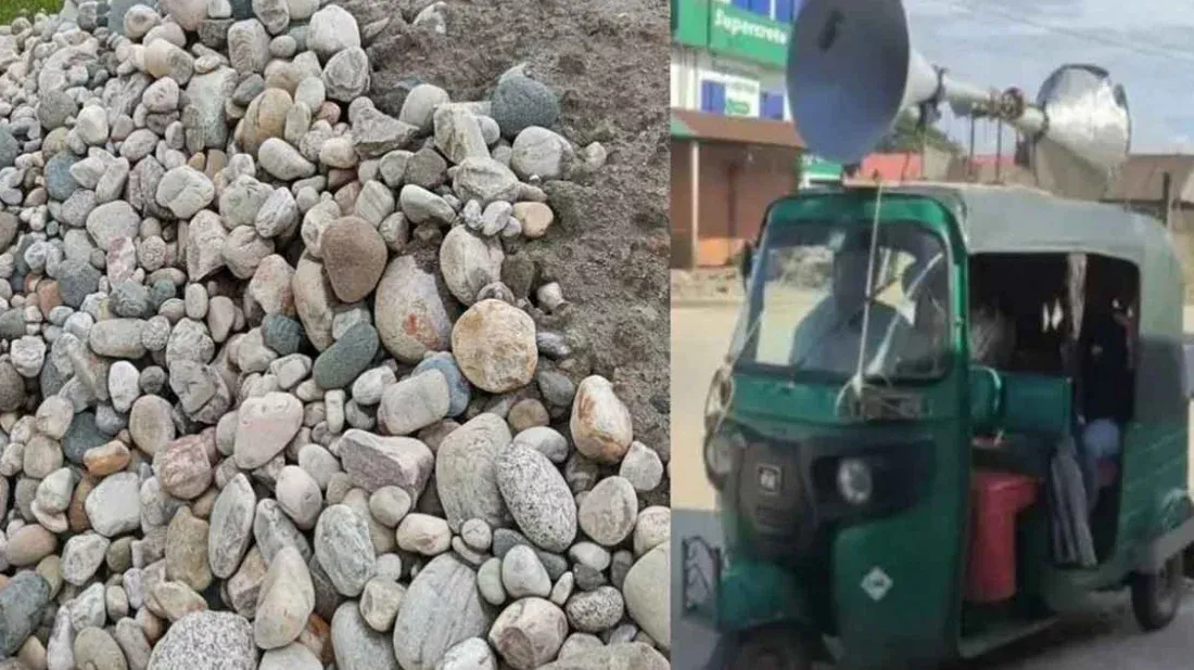 সাদাপাথরে নৌযান চলাচল বন্ধে উপজেলা প্রশাসনের মাইকিং