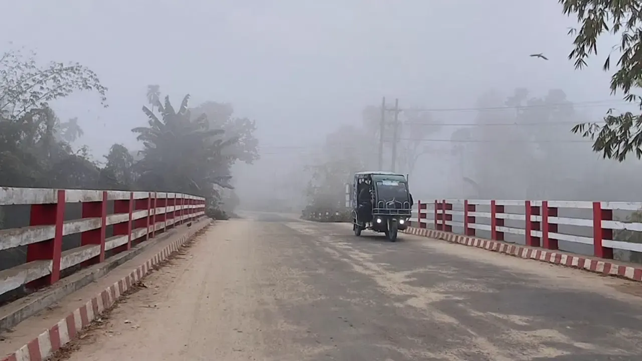 পঞ্চগড়ে নেমে গেছে তাপমাত্রা ১৬ ডিগ্রিতে।