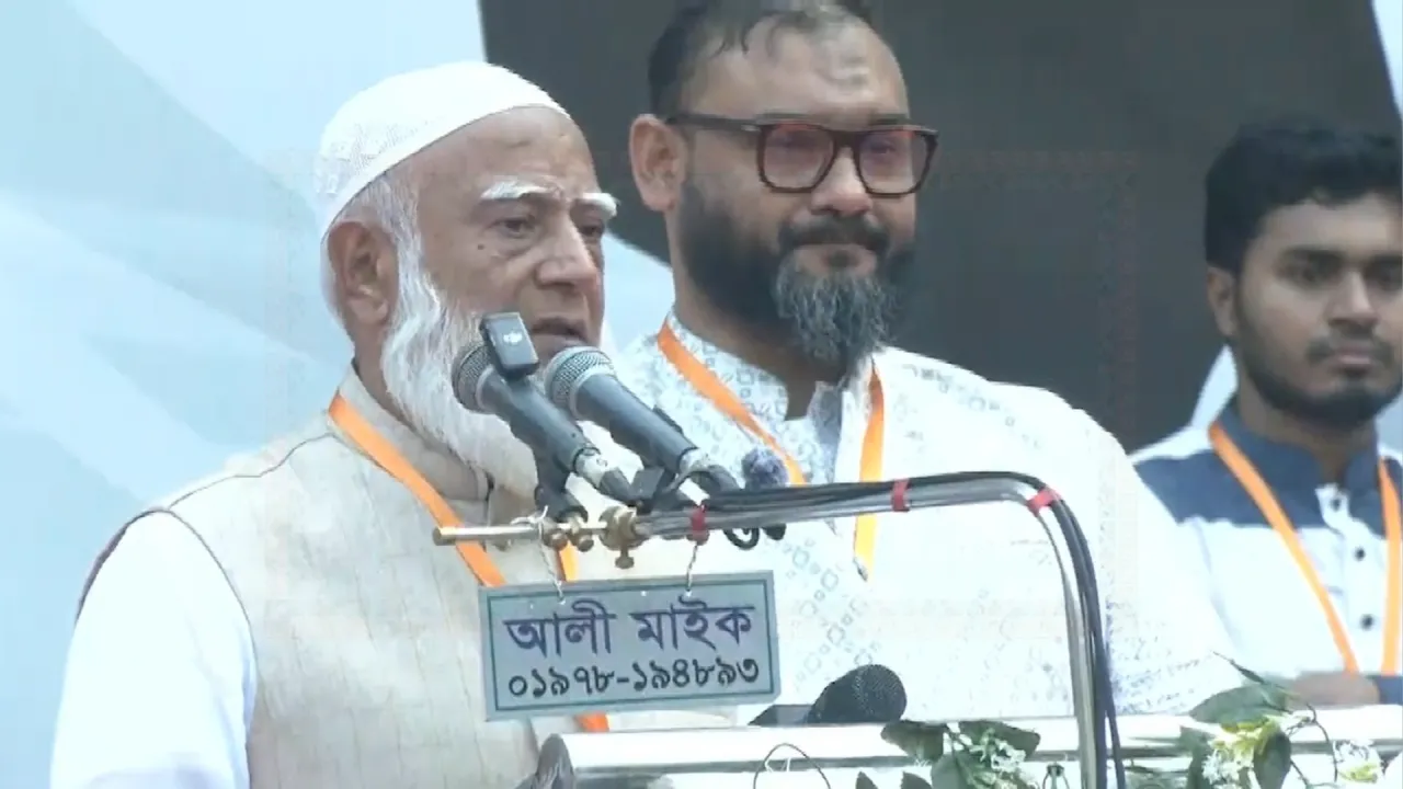যার স্মরণে সমাবেশে আবেগাপ্লুত জামায়াত আমির